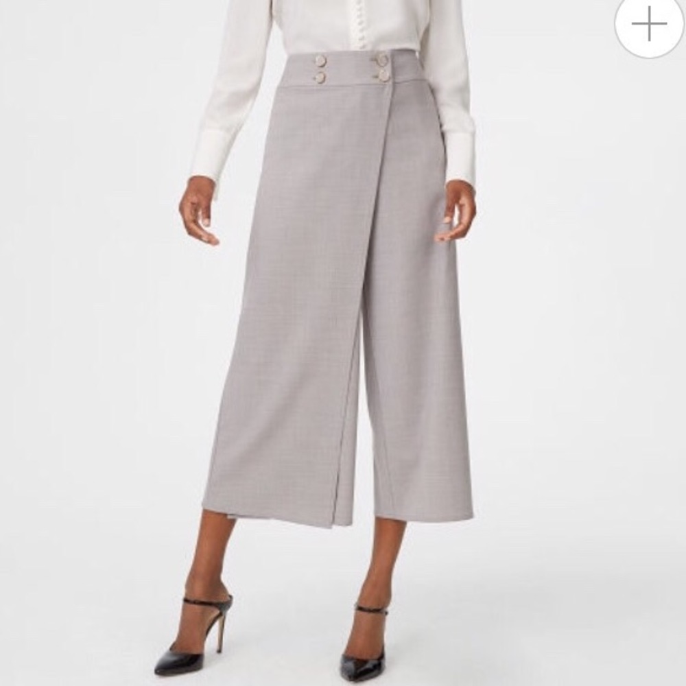 NWT Club Monaco Pant, Size 4, Grey, High Waisted